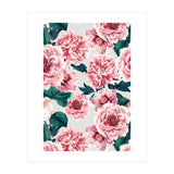 Pattern pink vintage peonies (Print Only) thumbnail