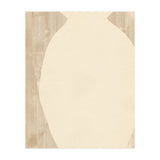 Creame tone vase silhouette (Print Only) thumbnail