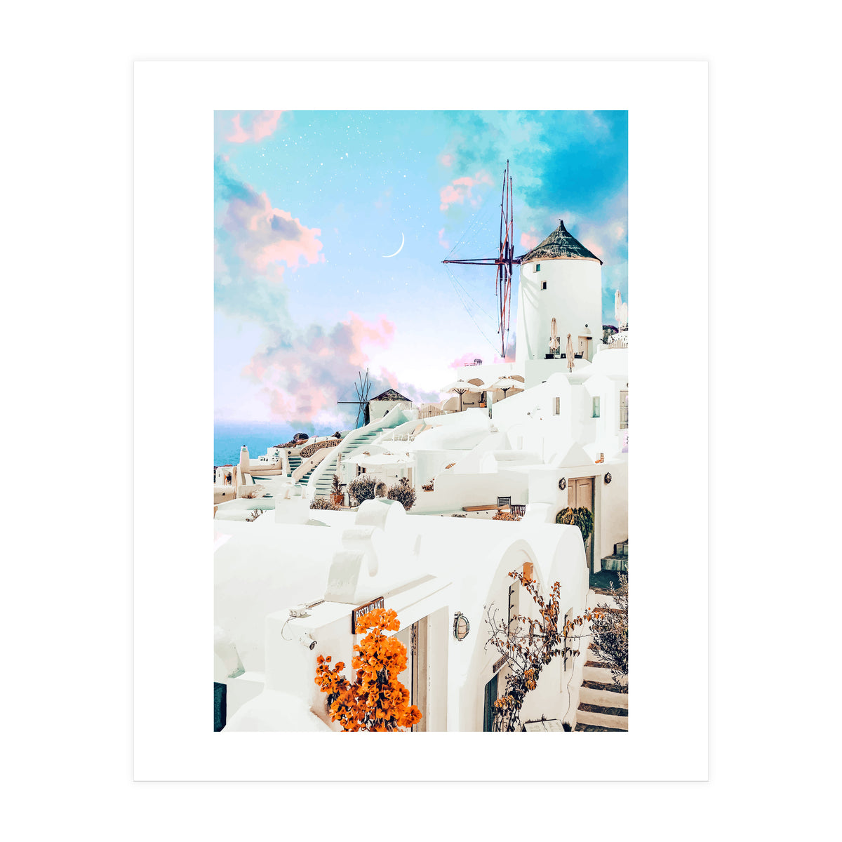 Greek Moon (Print Only)