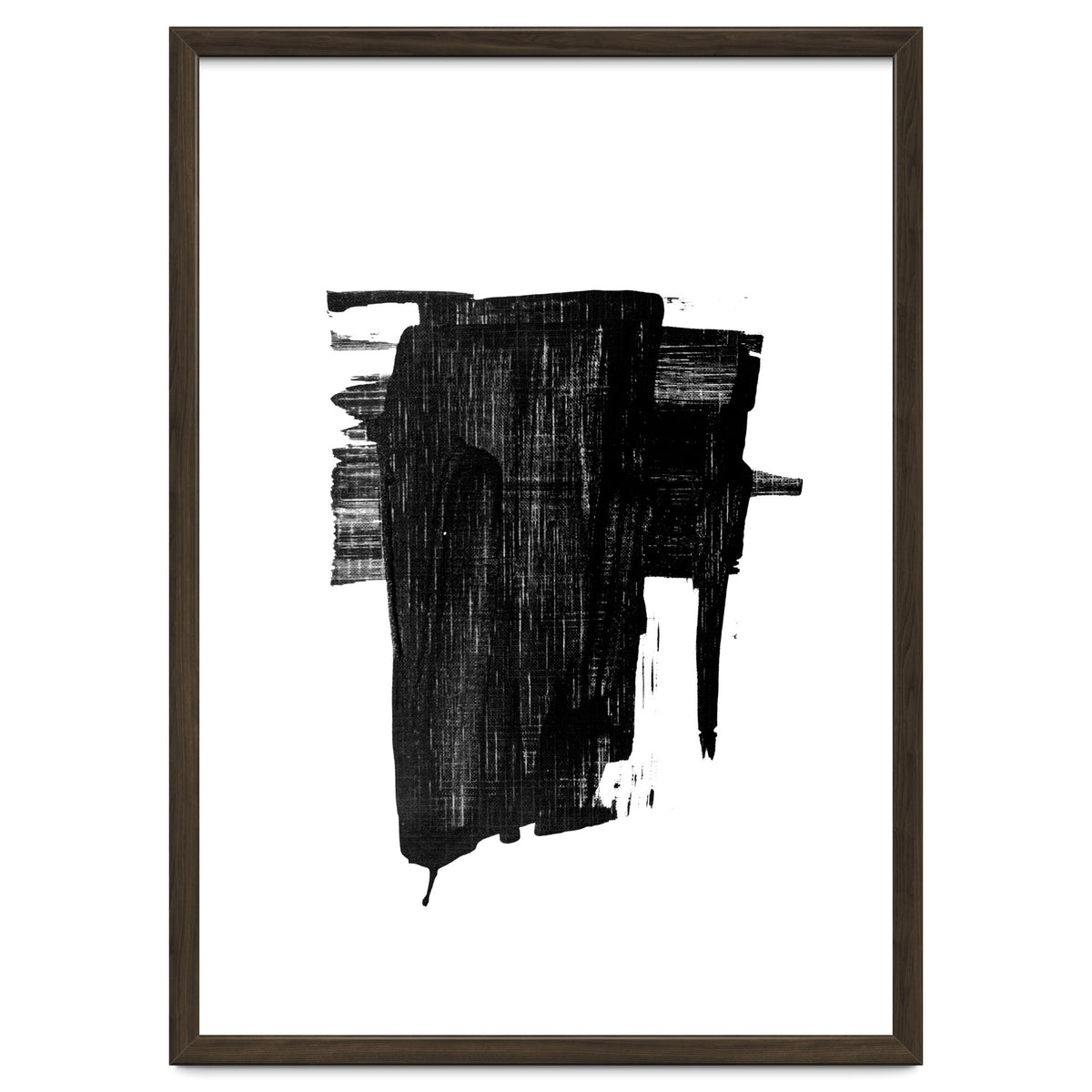 Minimalist Textured Brushstroke Art #2