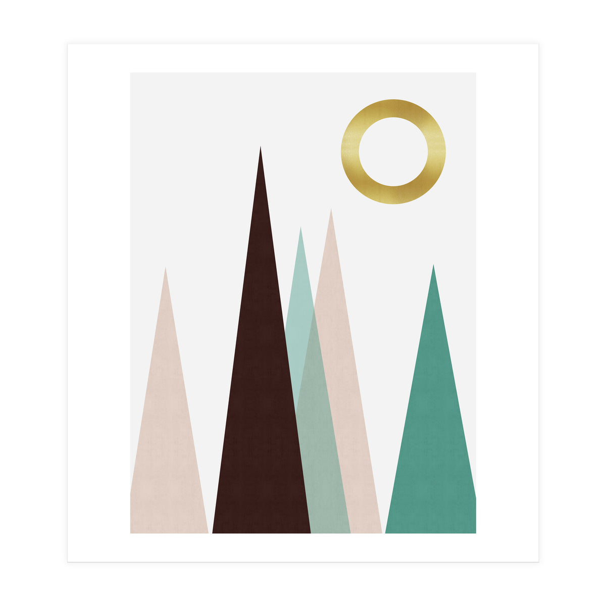 Geometric landscape XXIX (Print Only)