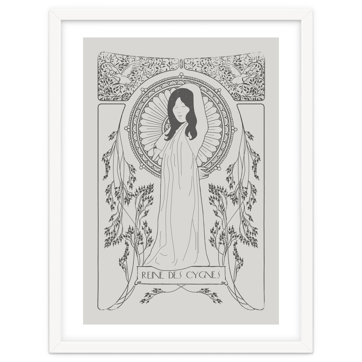 Reine Des Cygnes Grey