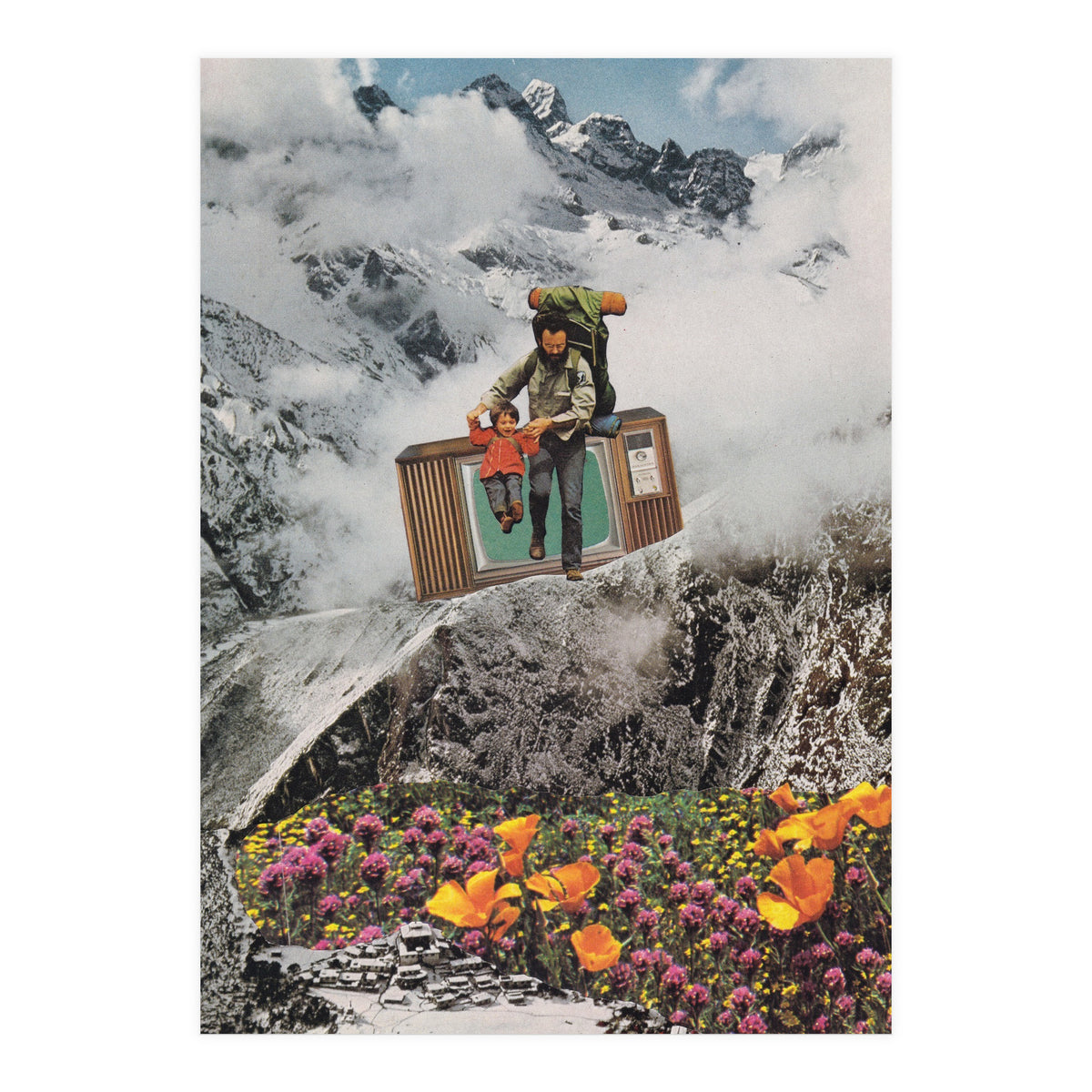 Turn Off The Tv And Go Outside (Print Only)