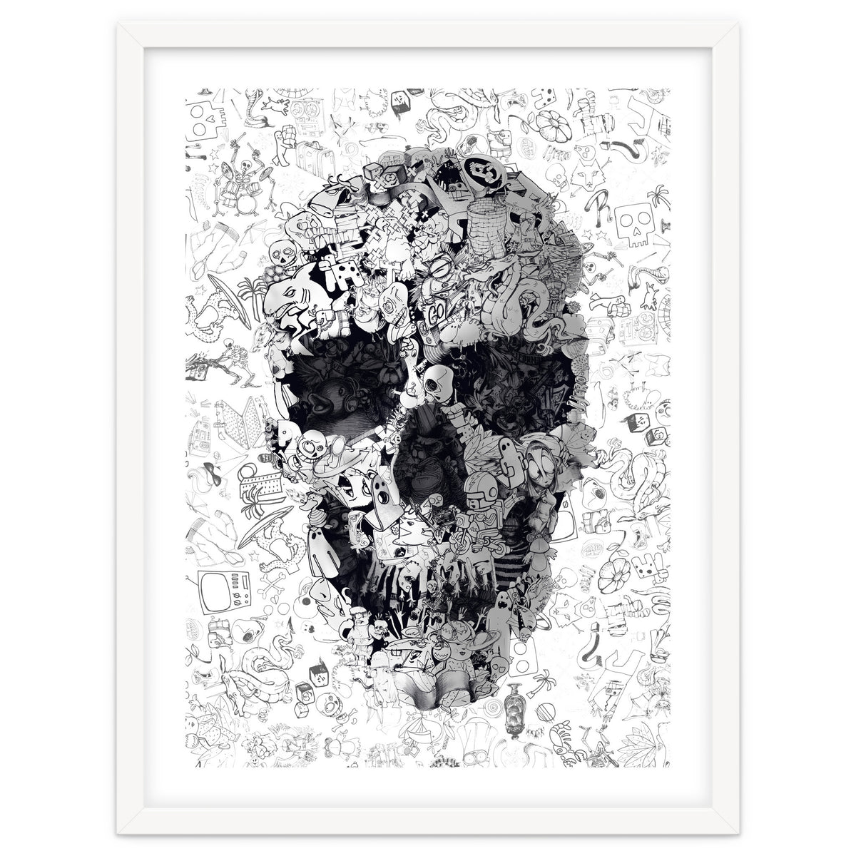 Doodle Skull