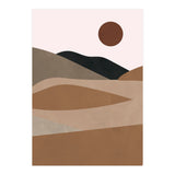 Neutral Mid Century Montain Hills (Print Only) thumbnail