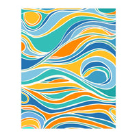 Summer Beach Abstract (Print Only)