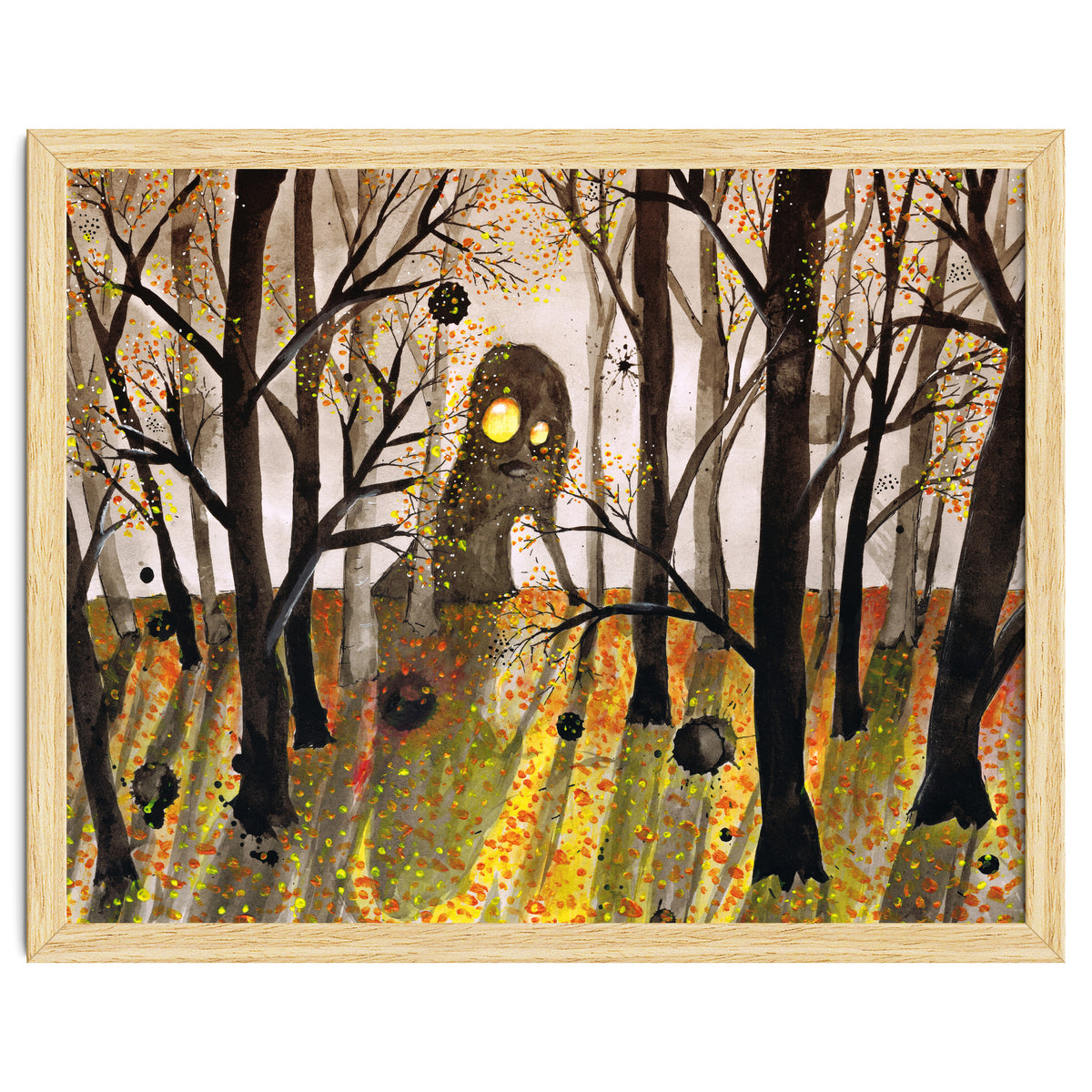 Monster in the woods