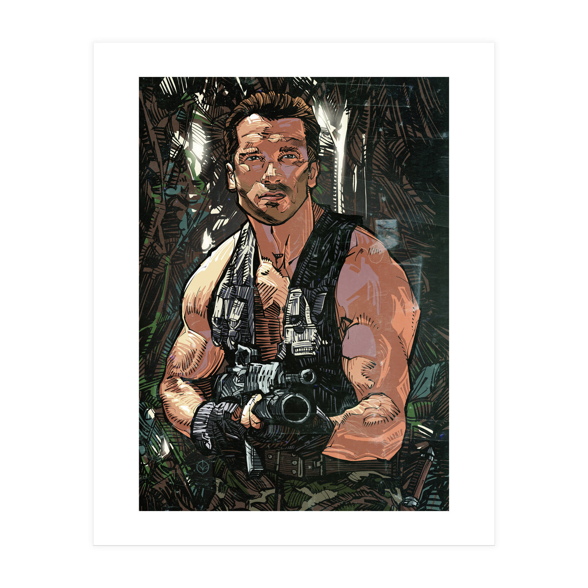 Arnold Schwarzenegger (Print Only)