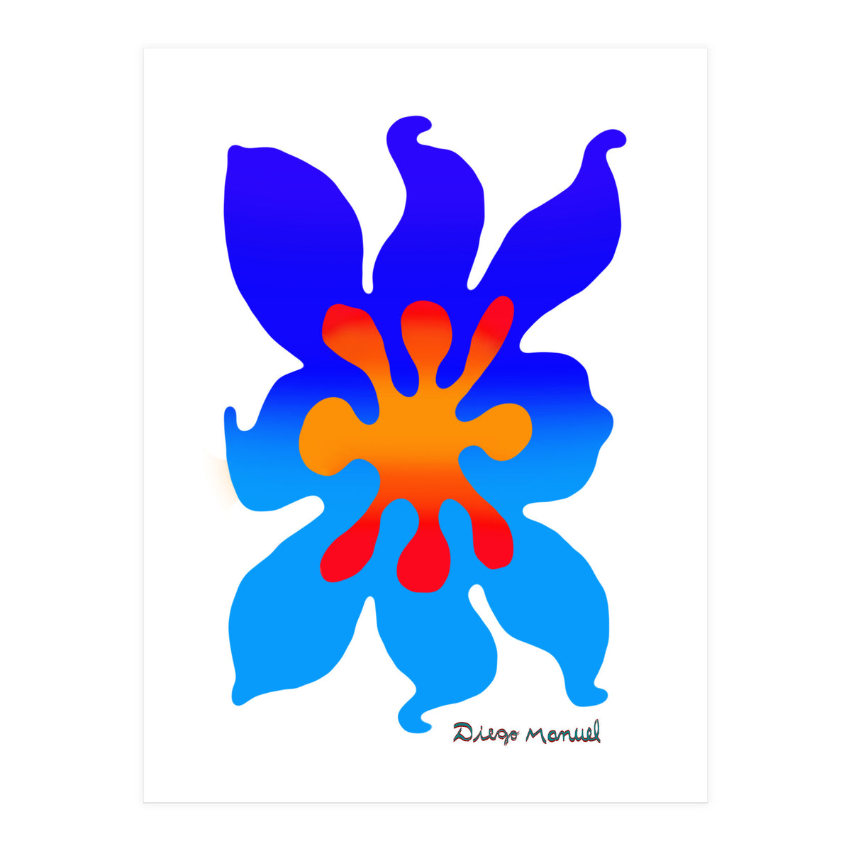 Fuego 75 Copia (Print Only)