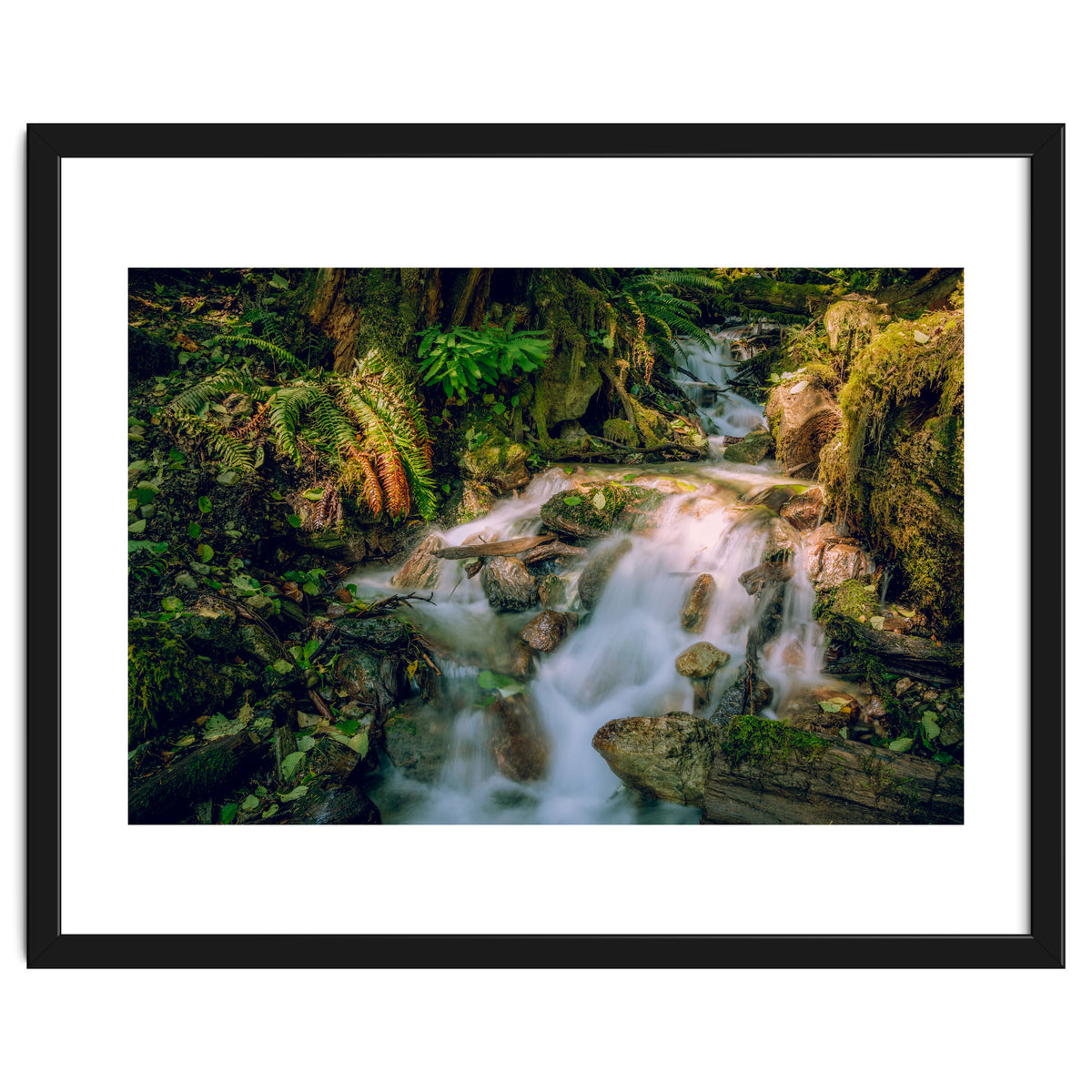 Baker Waterfall - Long Exposure