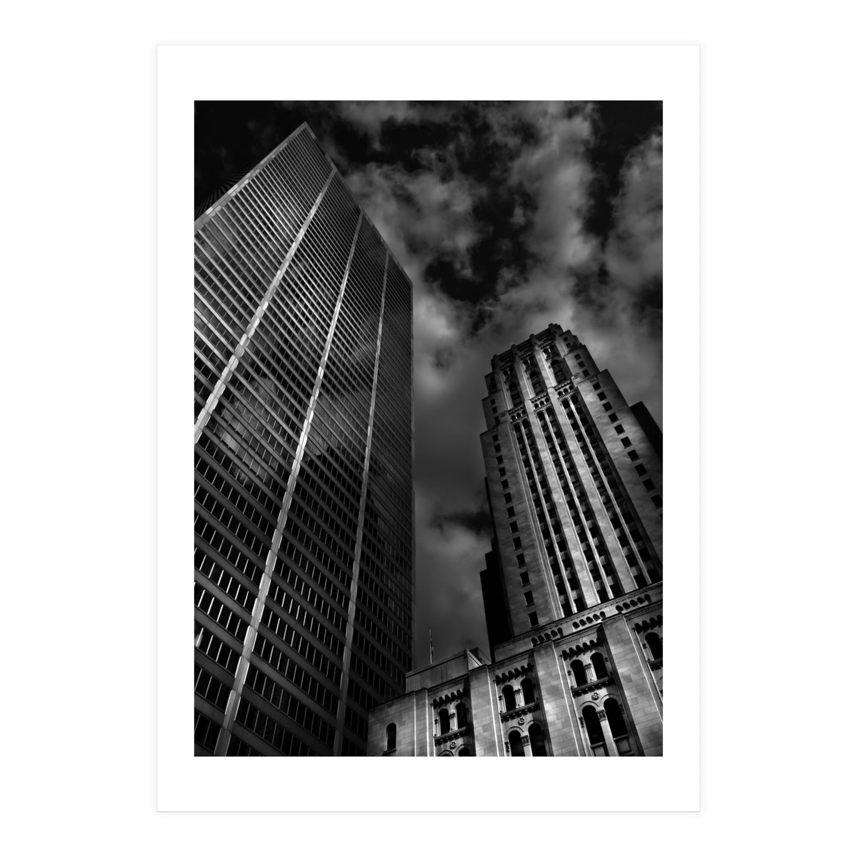 Commerce Court Courtyard View No 1 (Print Only)