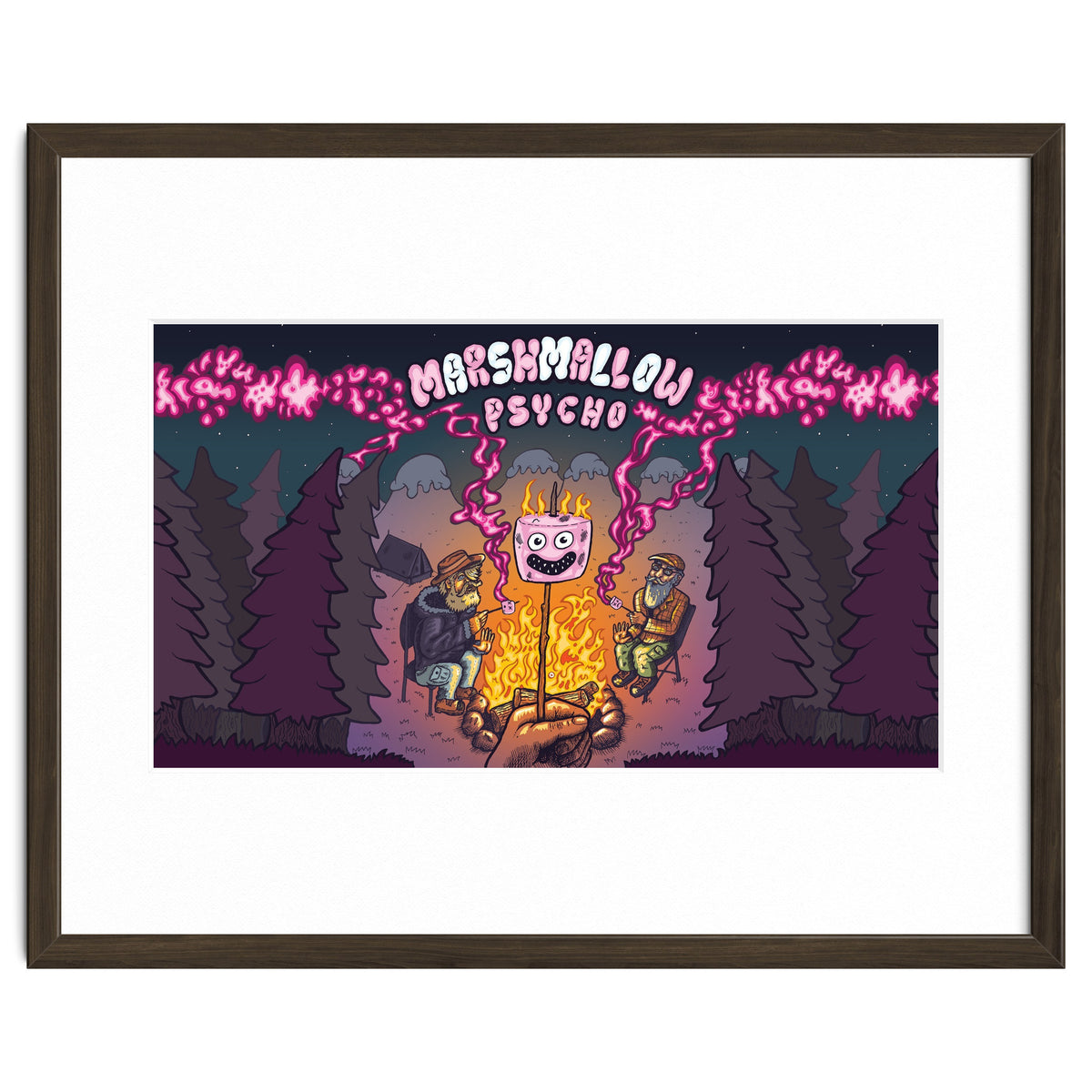 Marshmallow Psycho 12.3% ABV Bourbon Barrel Aged Marshmallow Stout