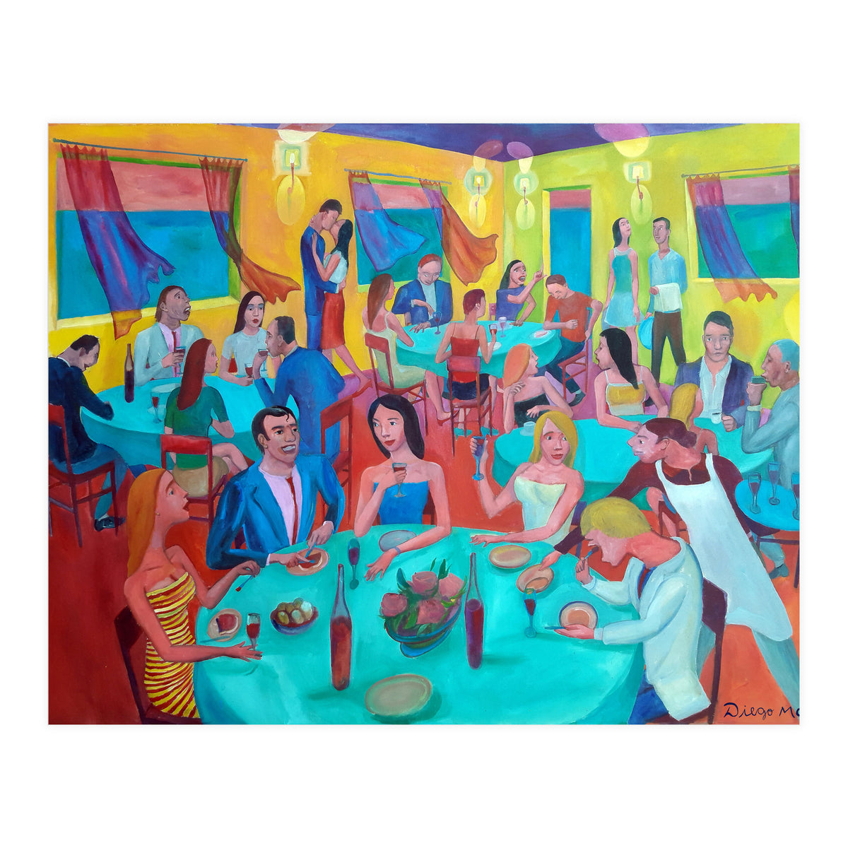 Reunion Social 7 B (Print Only)