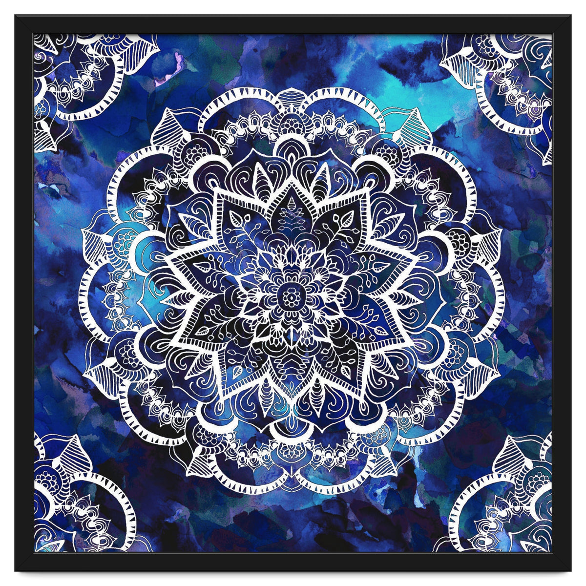 Queen Starring of Mandalas Navy
