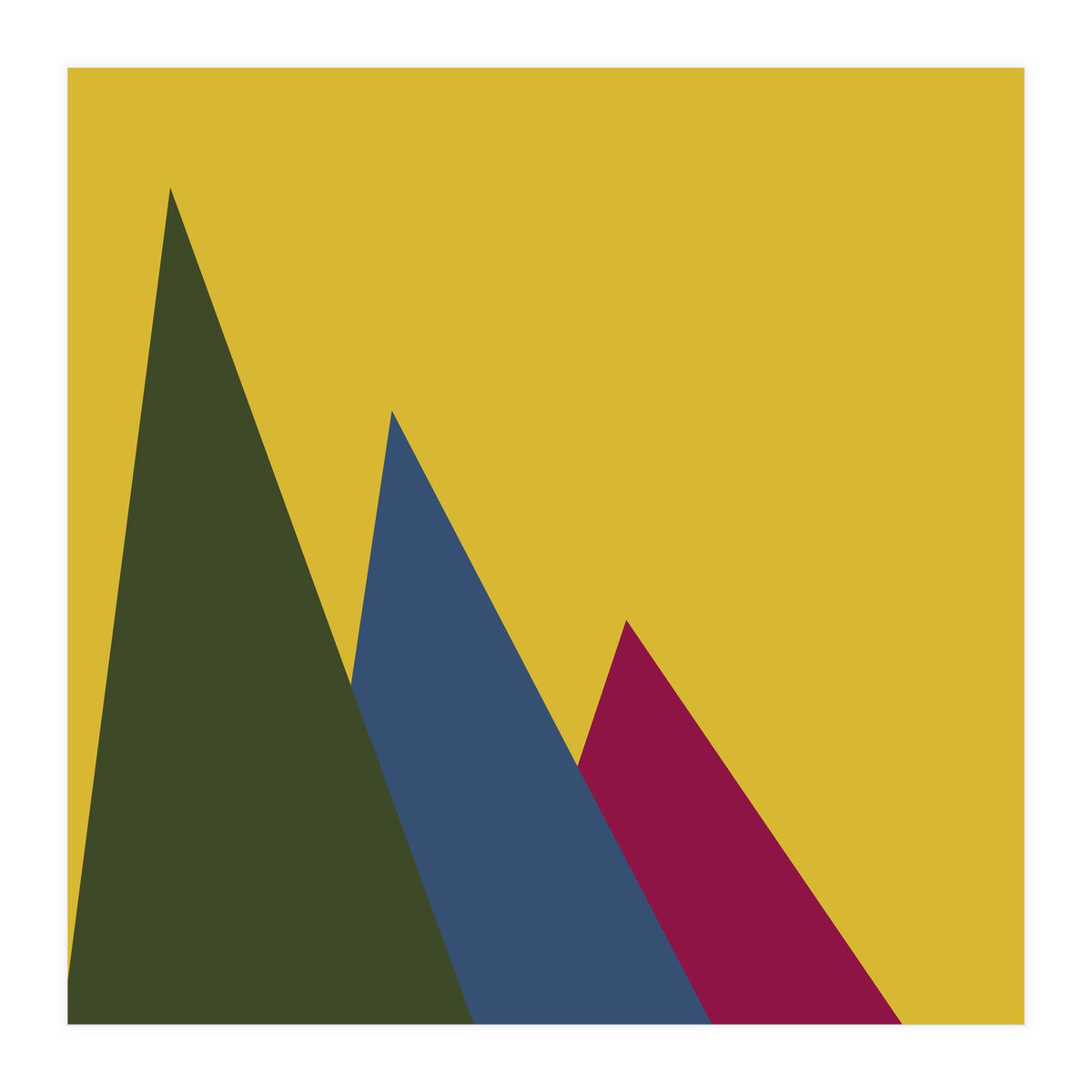 Abstract modern forest (Print Only)