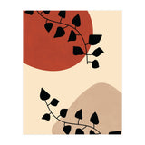 Abstract Boho Botanical Pothos Leaf (Print Only) thumbnail