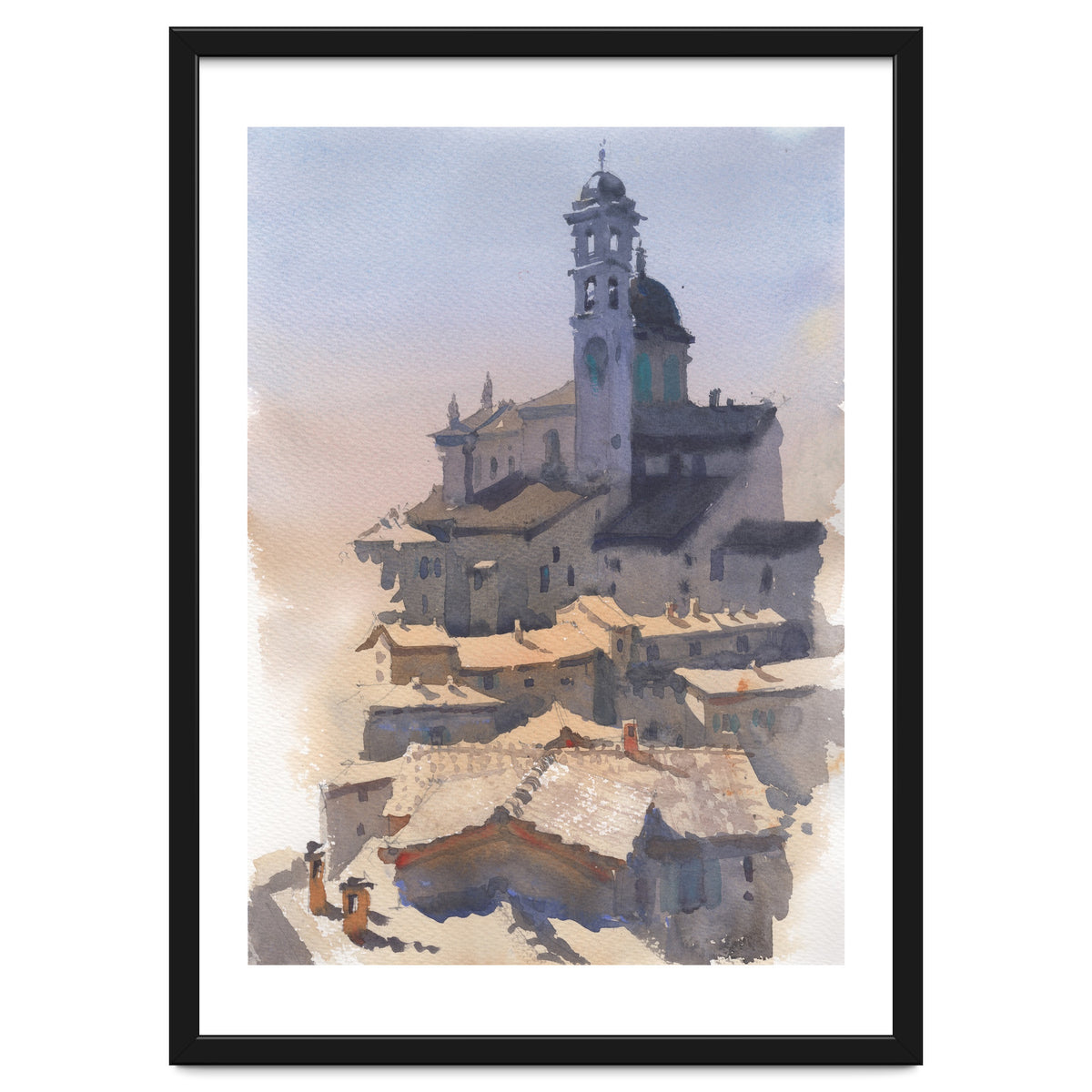 European cityscape architecture