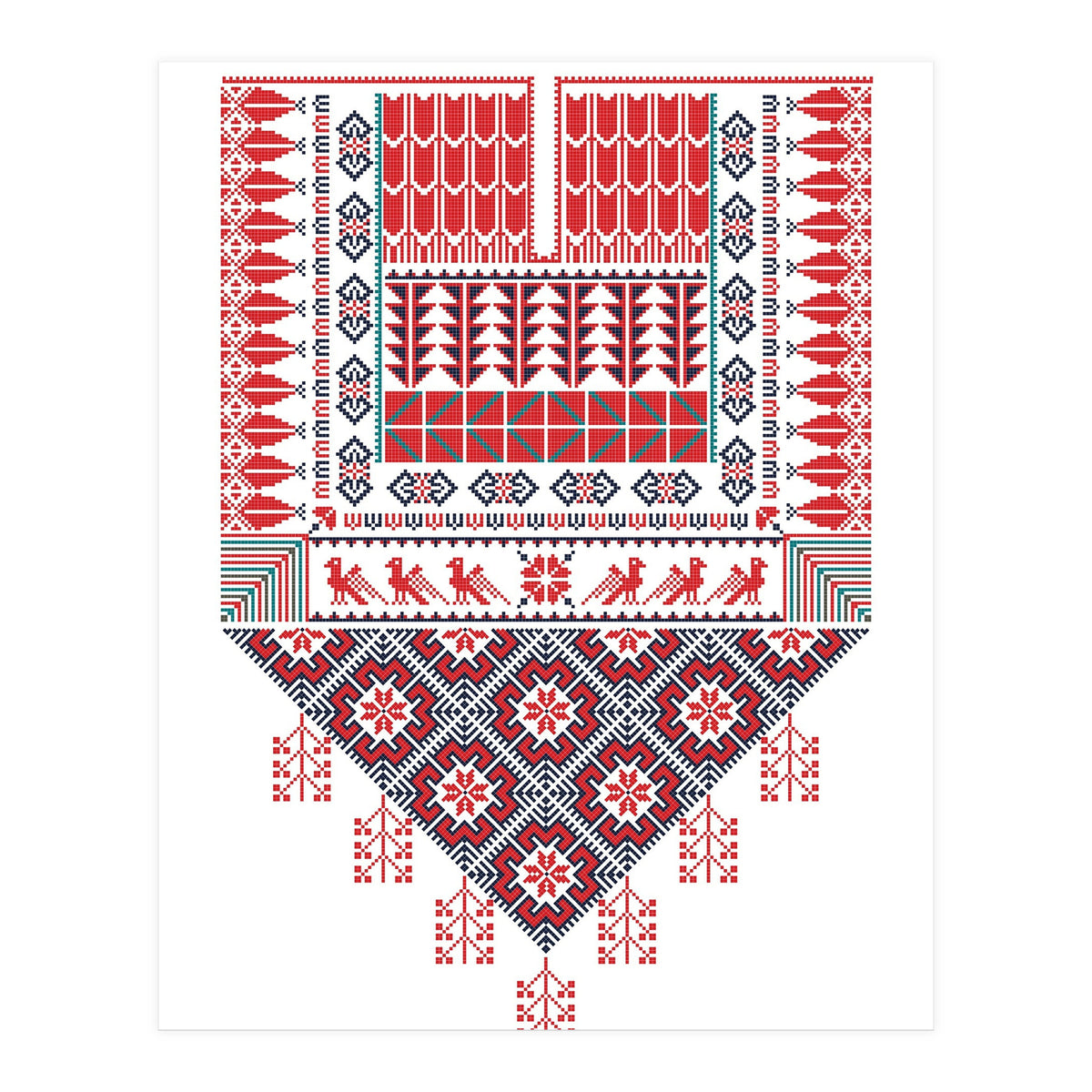 Tatreez Ornament 24 (Print Only)