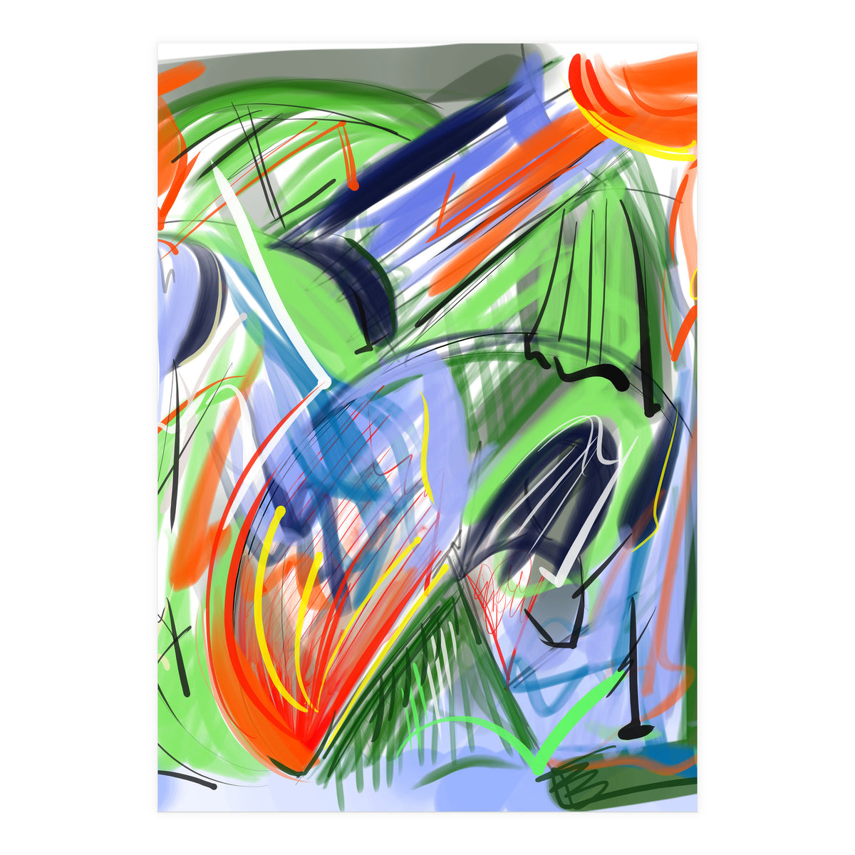 Faith, love and hope (Print Only)