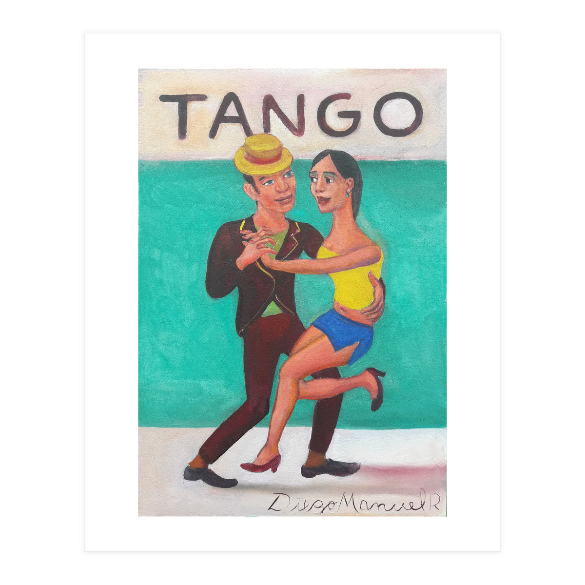Tango Milonguero 4b (Print Only)