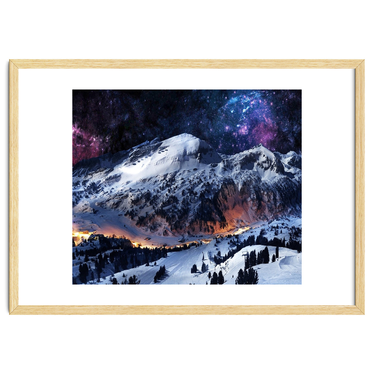 Mountain CALM IN space view