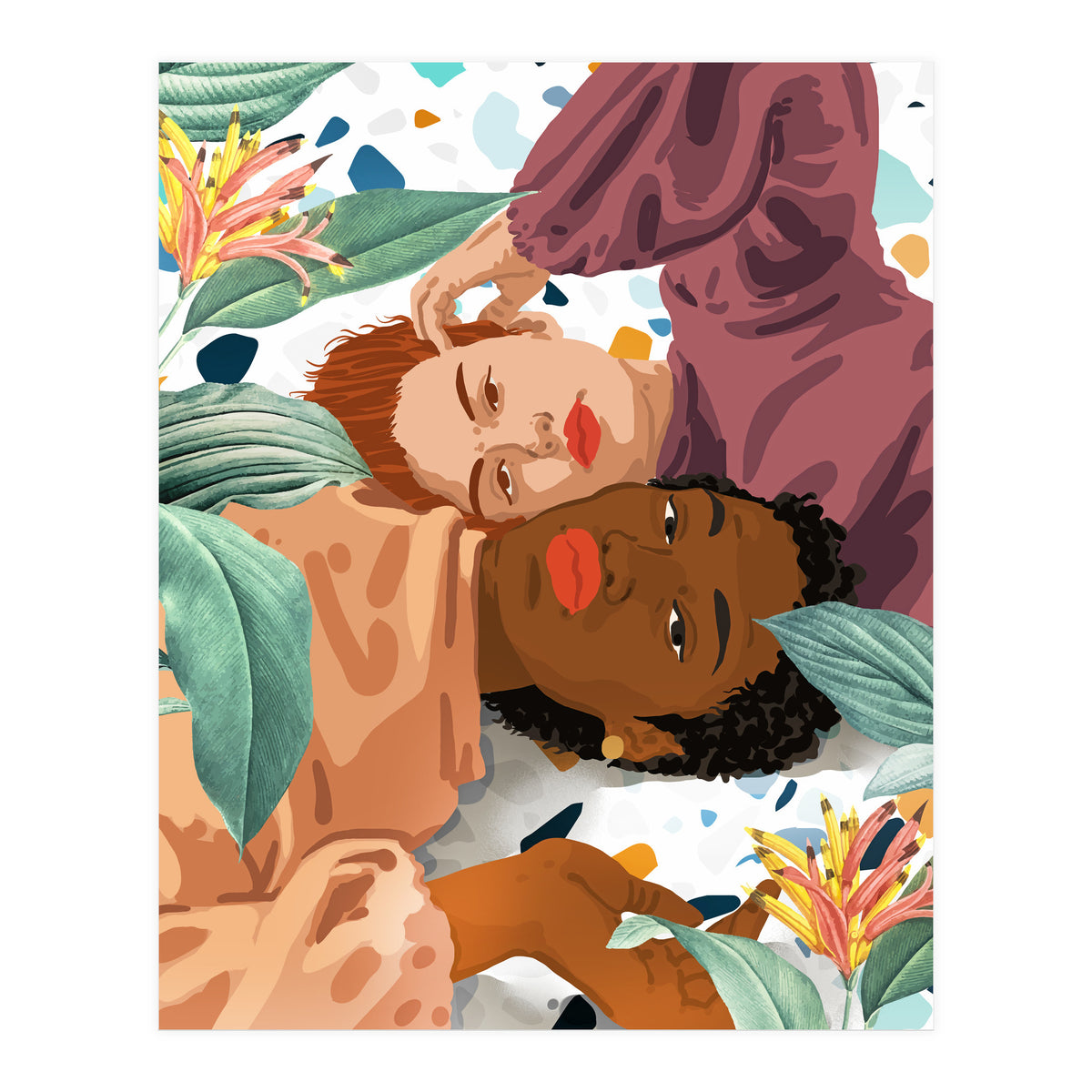 Love Is Not A Color. Character Is Not A Shade Of Skin (Print Only)