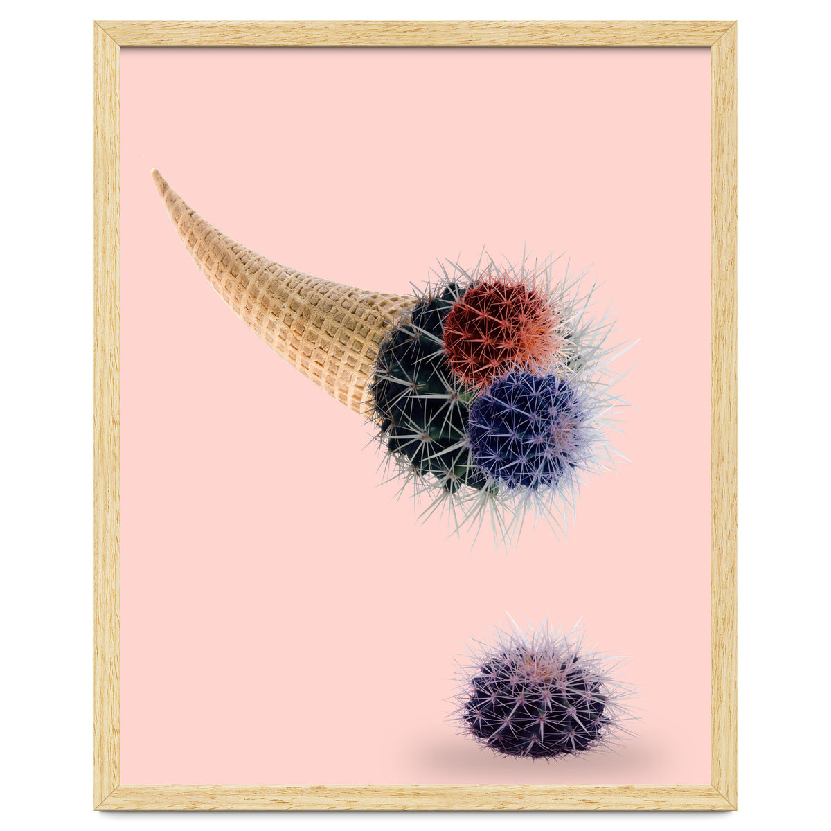 Cactus Cream 50x70