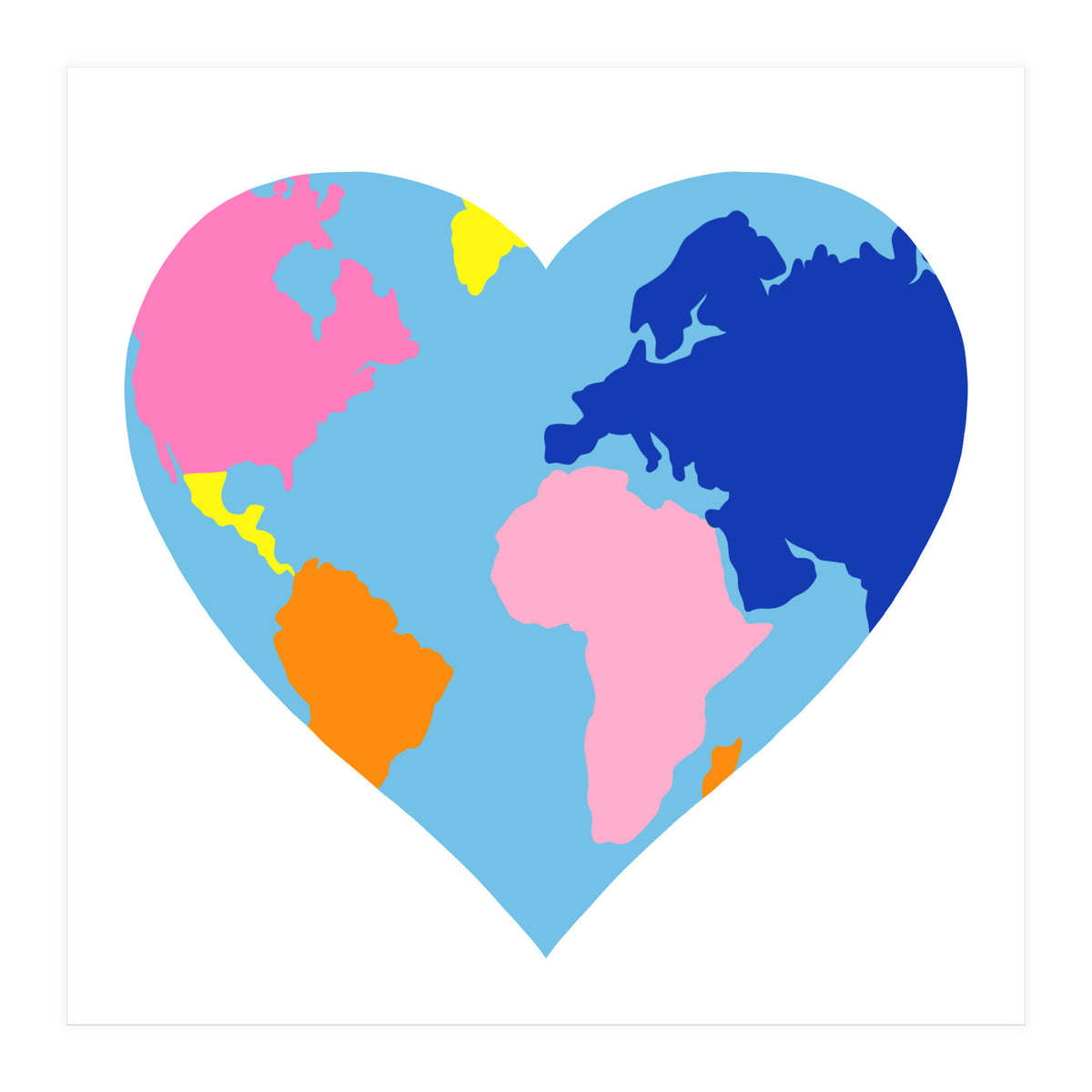Love Our Planet Square (Print Only)