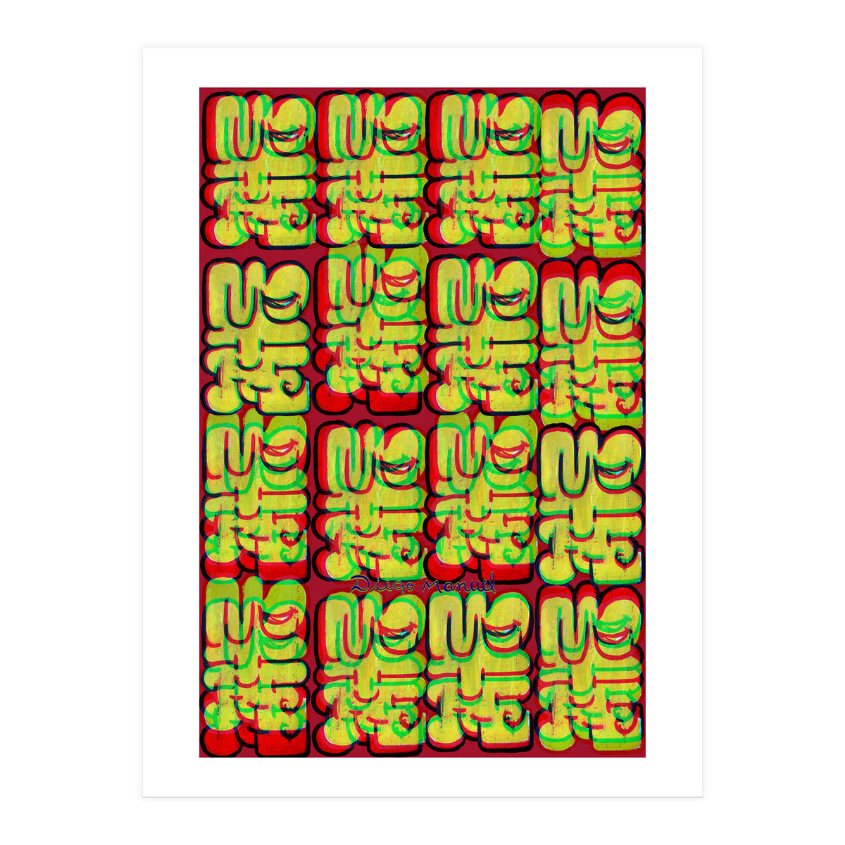 Graffitis 2021 Tapiz 113 (Print Only)