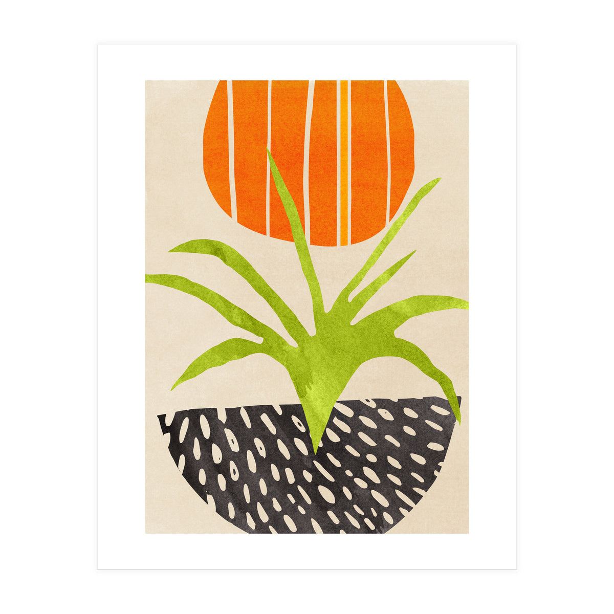 Sunny Houseplant (Print Only)