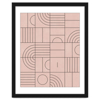 My Favorite Geometric Patterns No.20 - Pale Pink