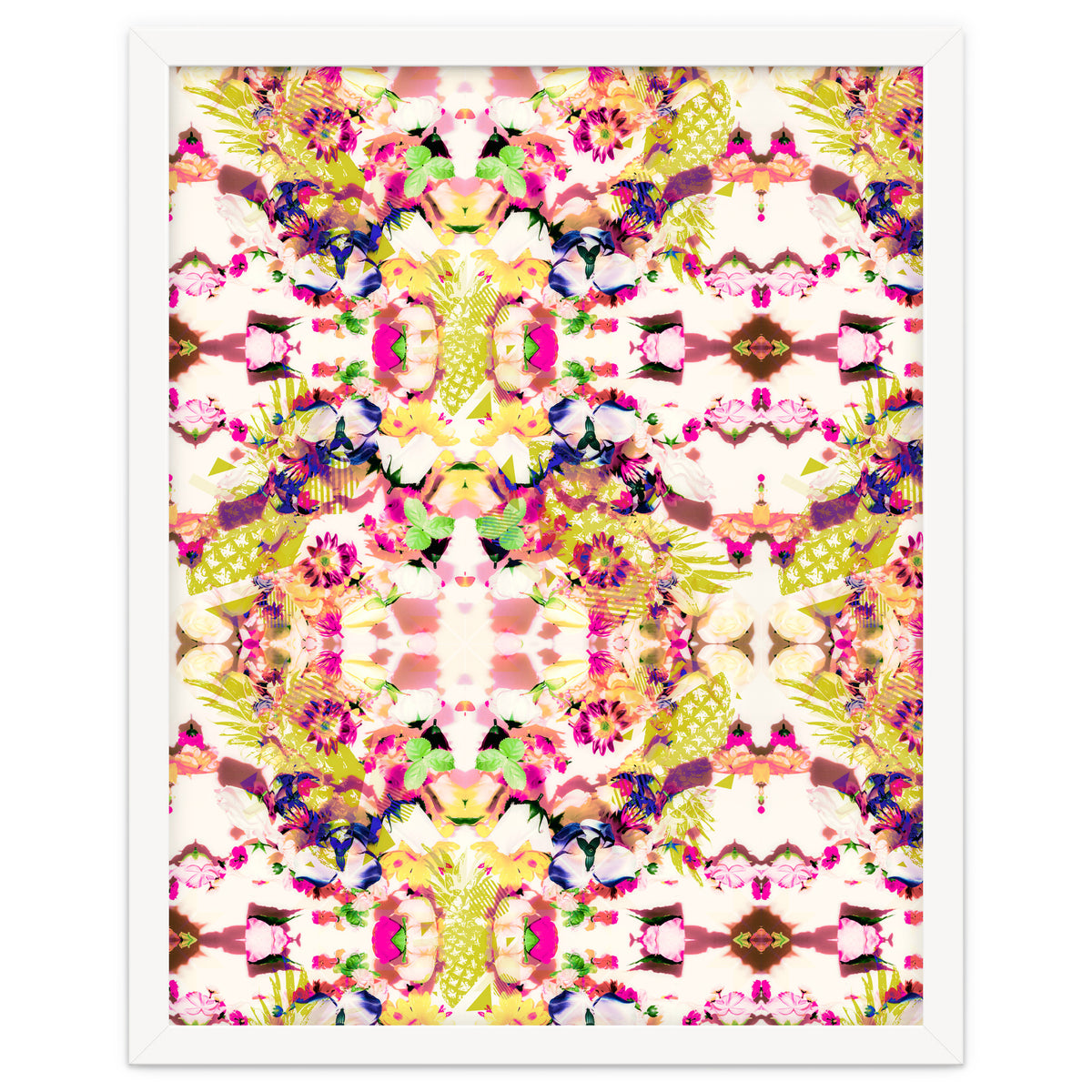 Painting mosaic - Abstract nature