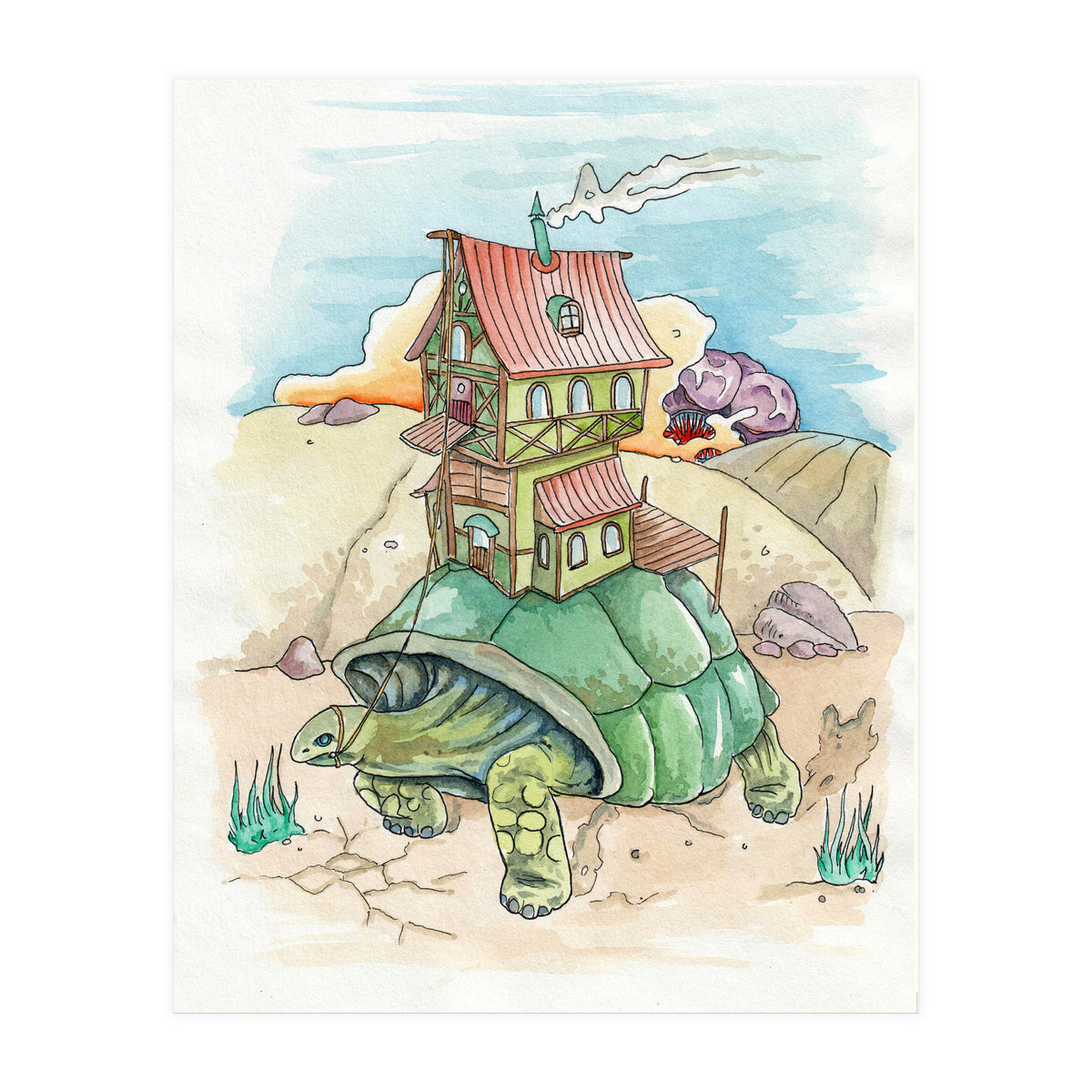 Slow traveling (Print Only)