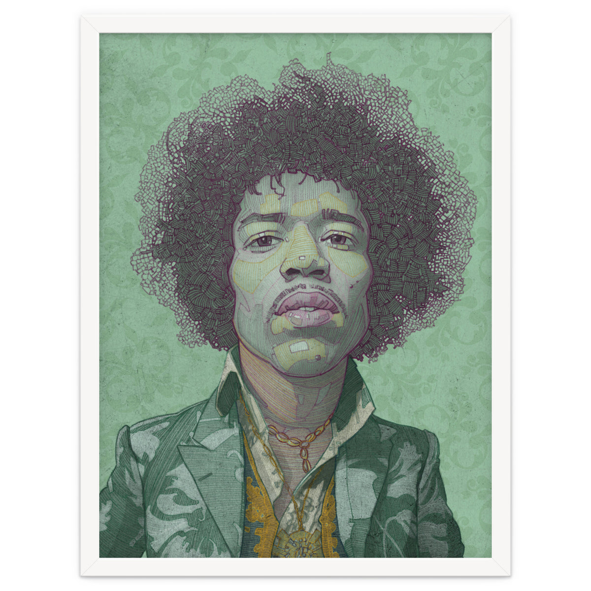 Hendrix Illustration