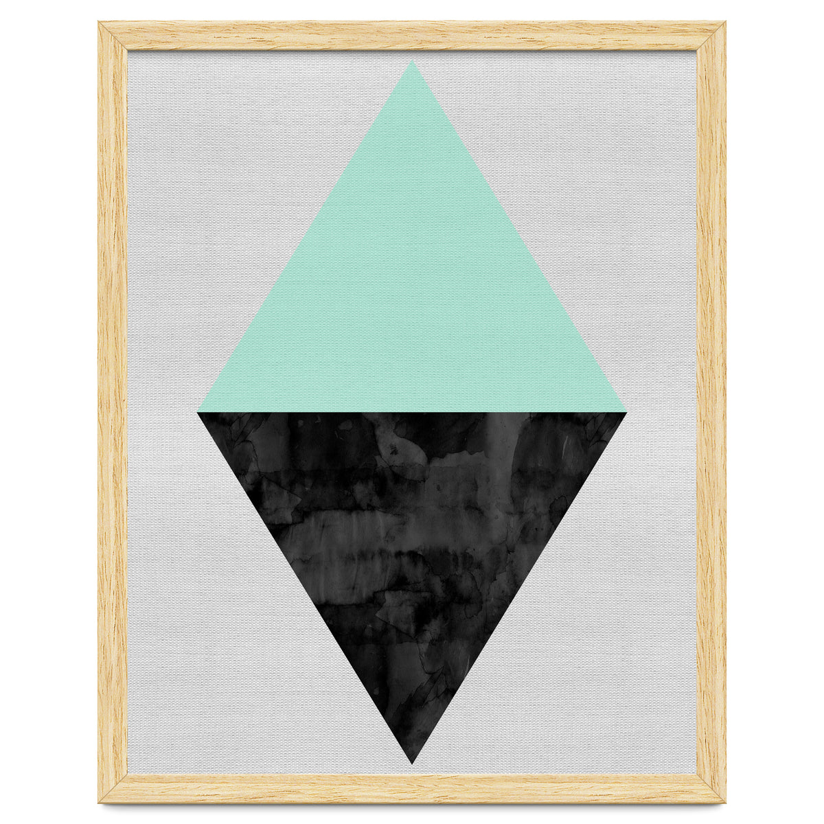 Geometric Watercolor III