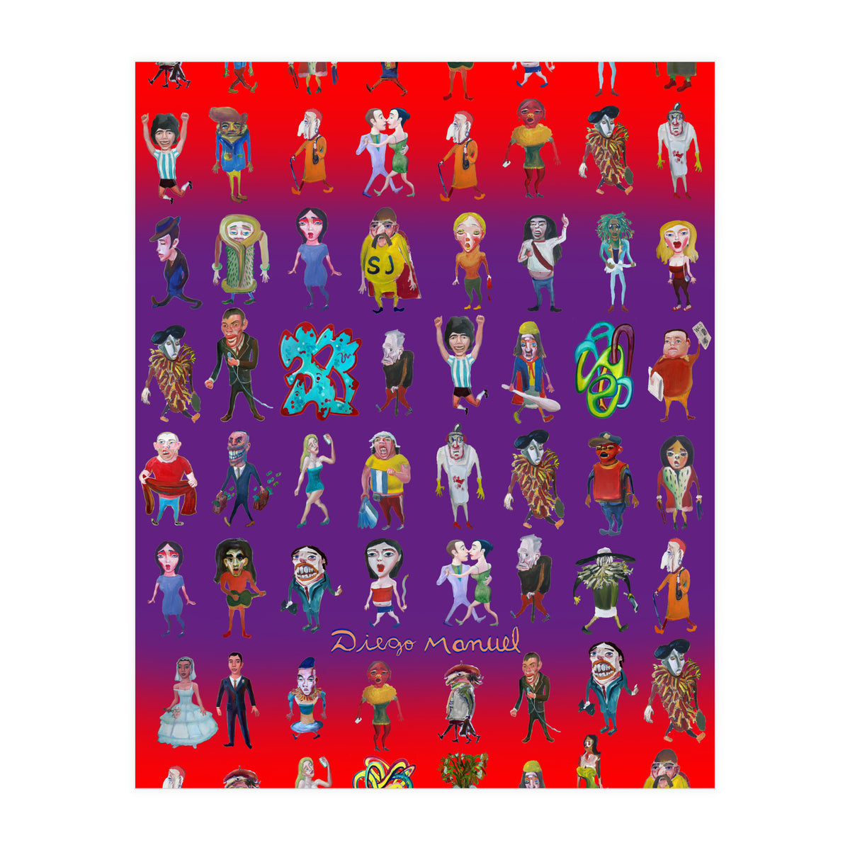 Gente Del Barrio C (Print Only)