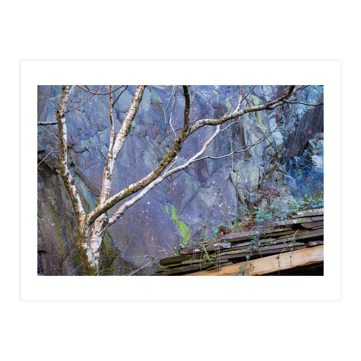 Dinorwic slate quarries in Llanberis, Wales, 3 (Print Only)