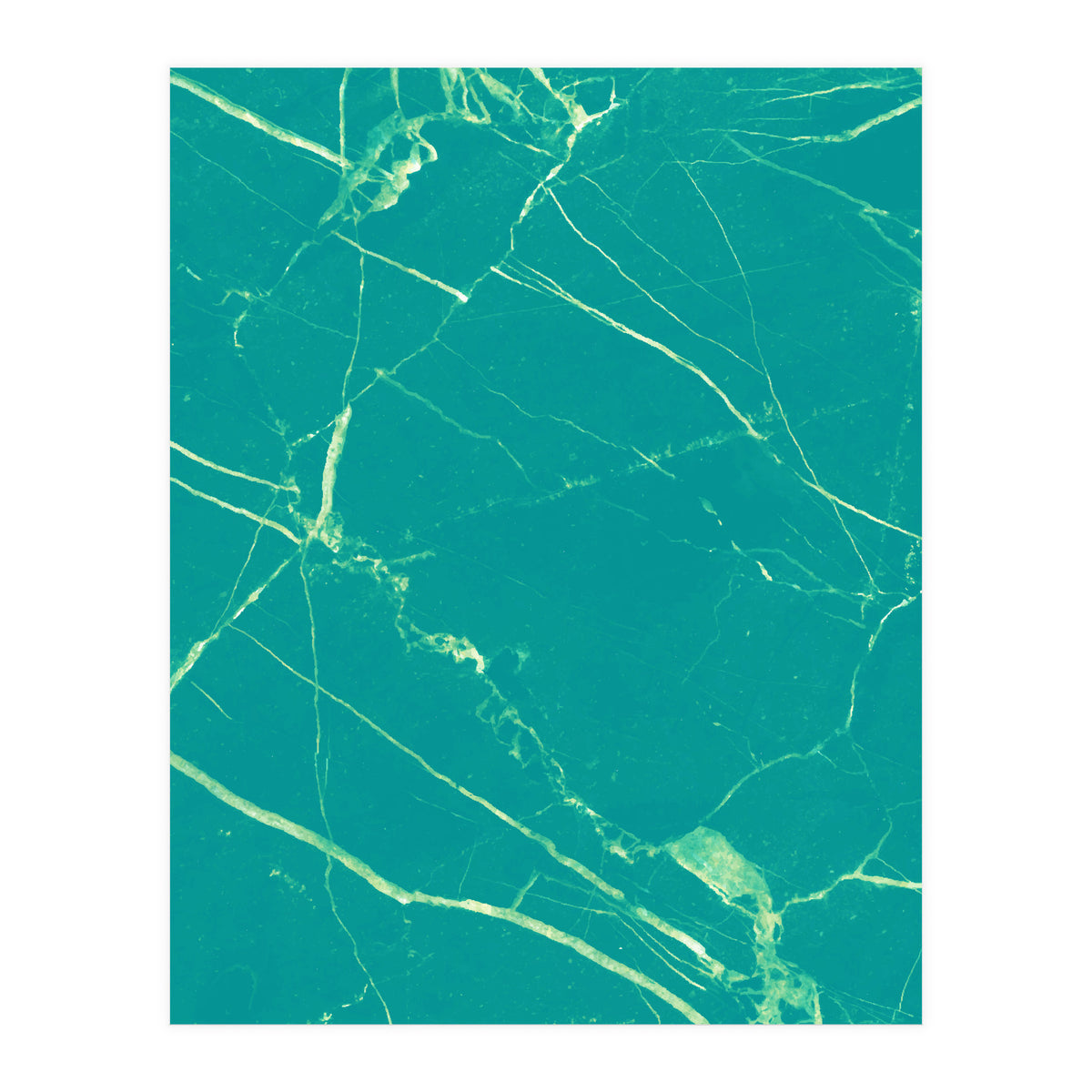 Turquoise Marble (Print Only)
