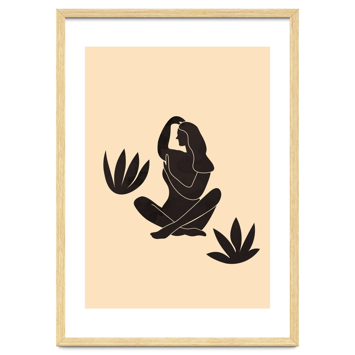 Female Body Line Art