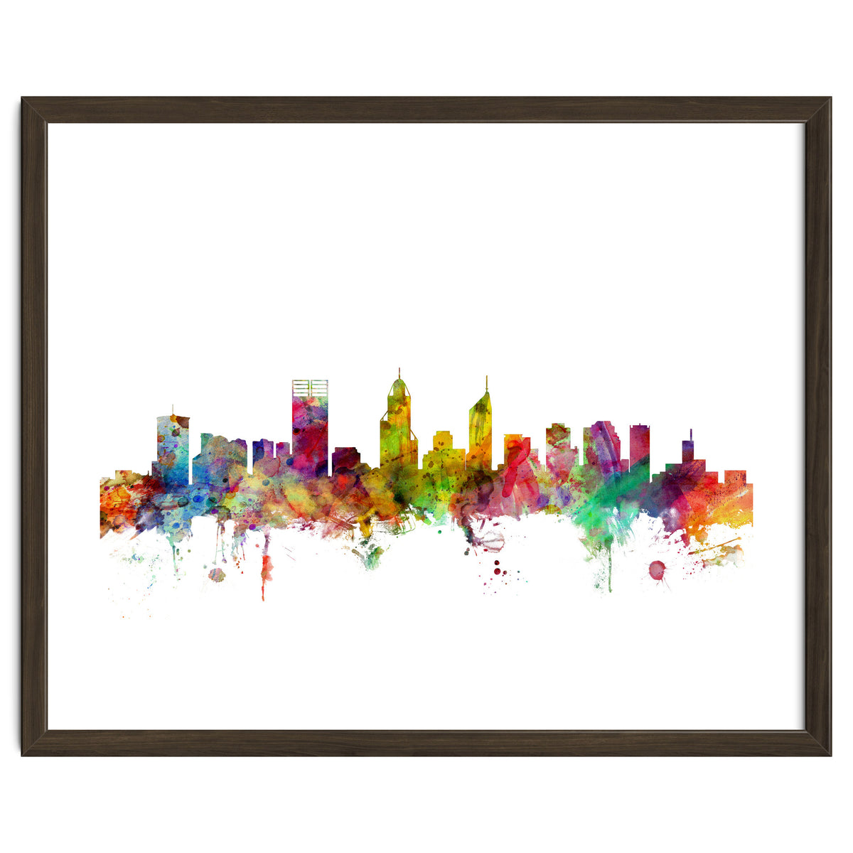 Perth Australia Skyline