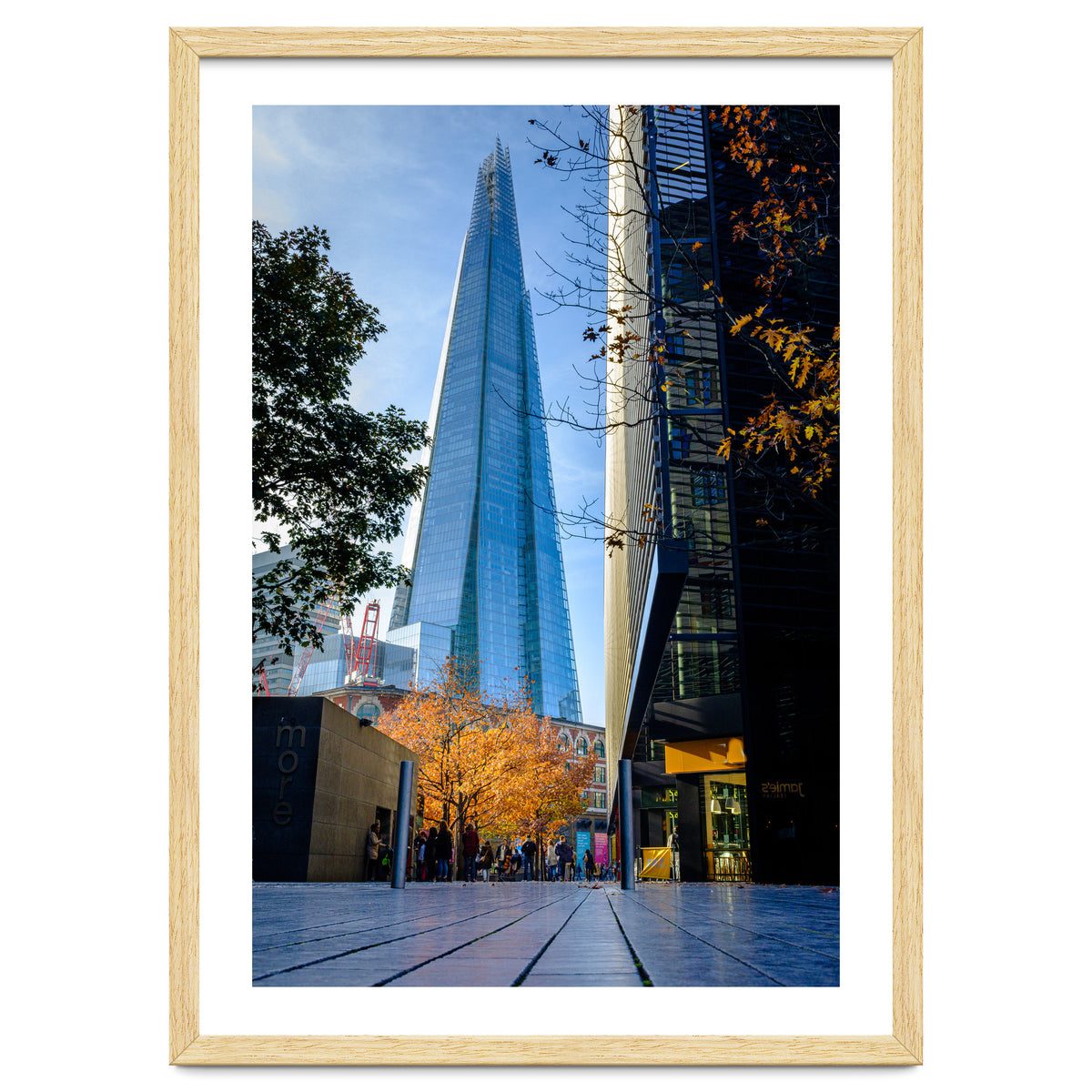 The Shard from More London