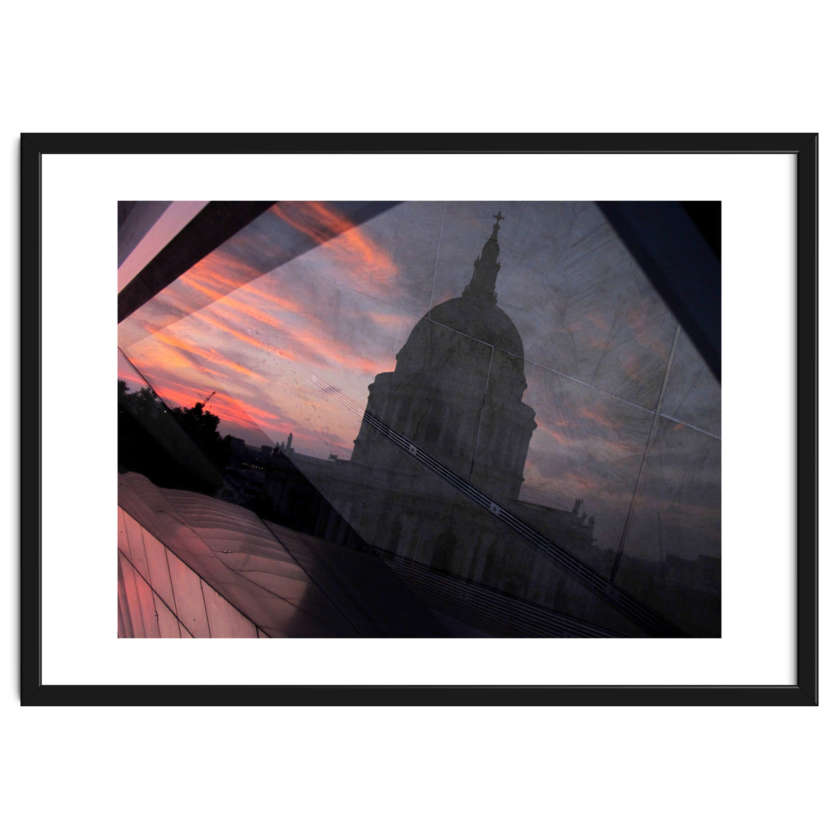 St Paul's Cathedral, reflection