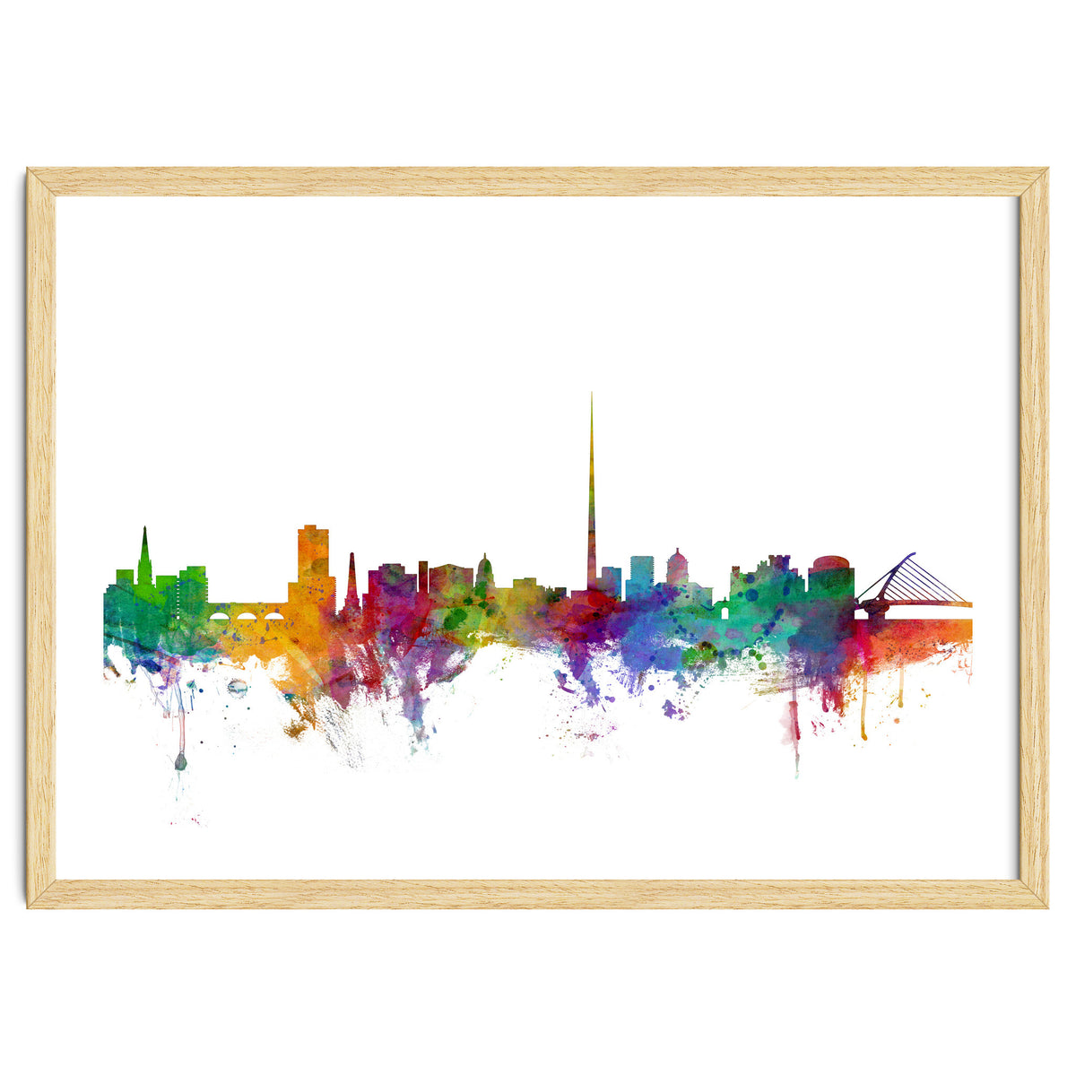 Dublin Ireland Skyline