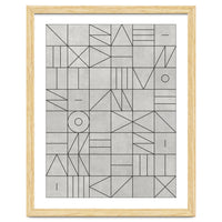 My Favorite Geometric Patterns No.3 - Grey