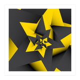 Yellow Abstract (Print Only) thumbnail