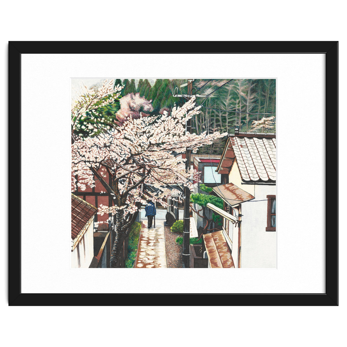 Passing by Cherry Blossoms