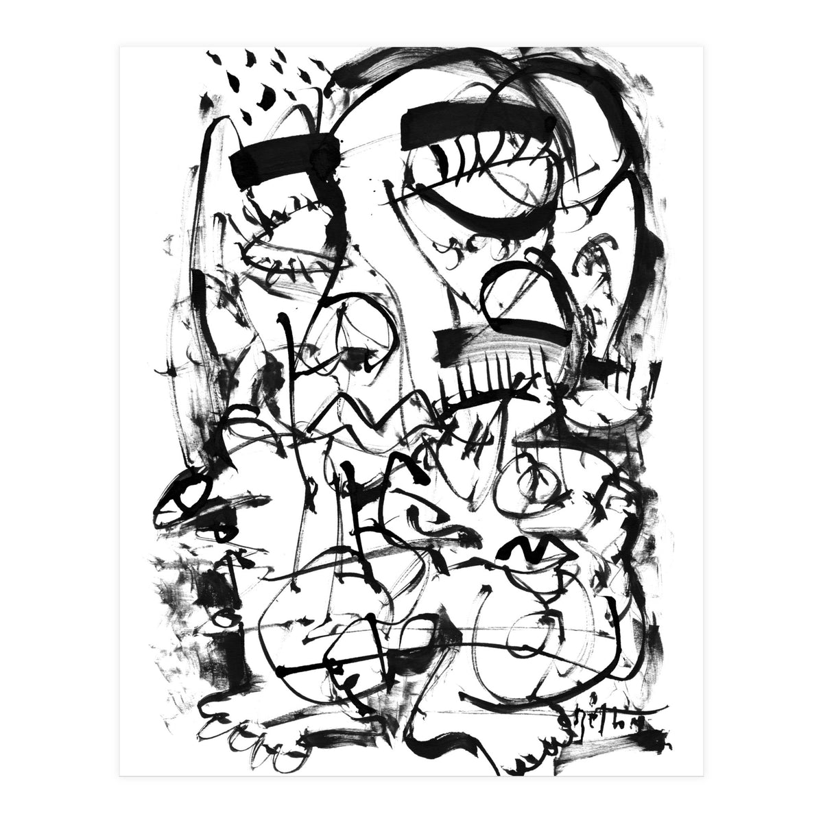 Hard Times - b&w (Print Only)