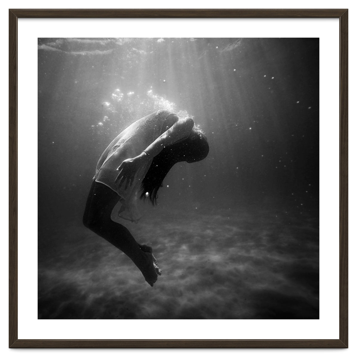 Woman Inside The Water