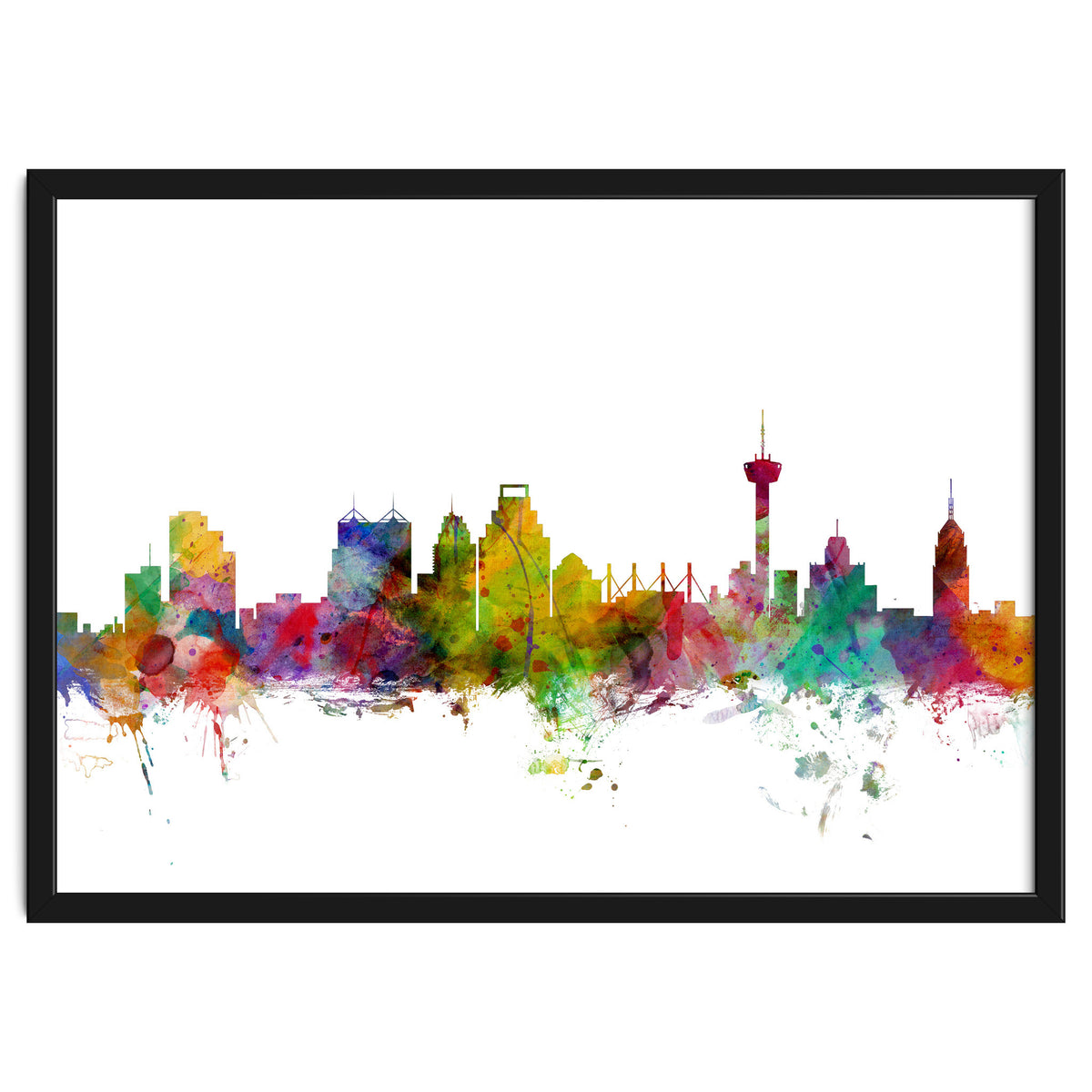 San Antonio Texas Skyline