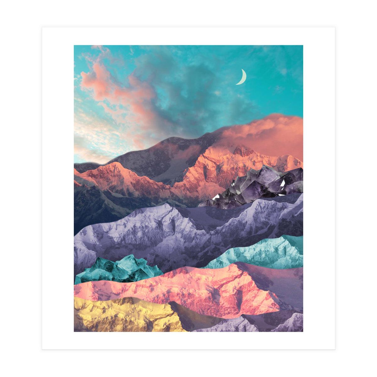 Moon Mountains (Print Only)